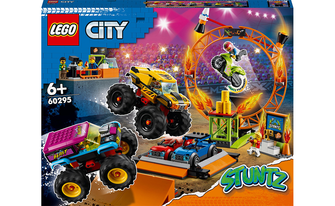 

Конструктор LEGO Stunt Арена каскадерського шоу 668 деталей (60295)