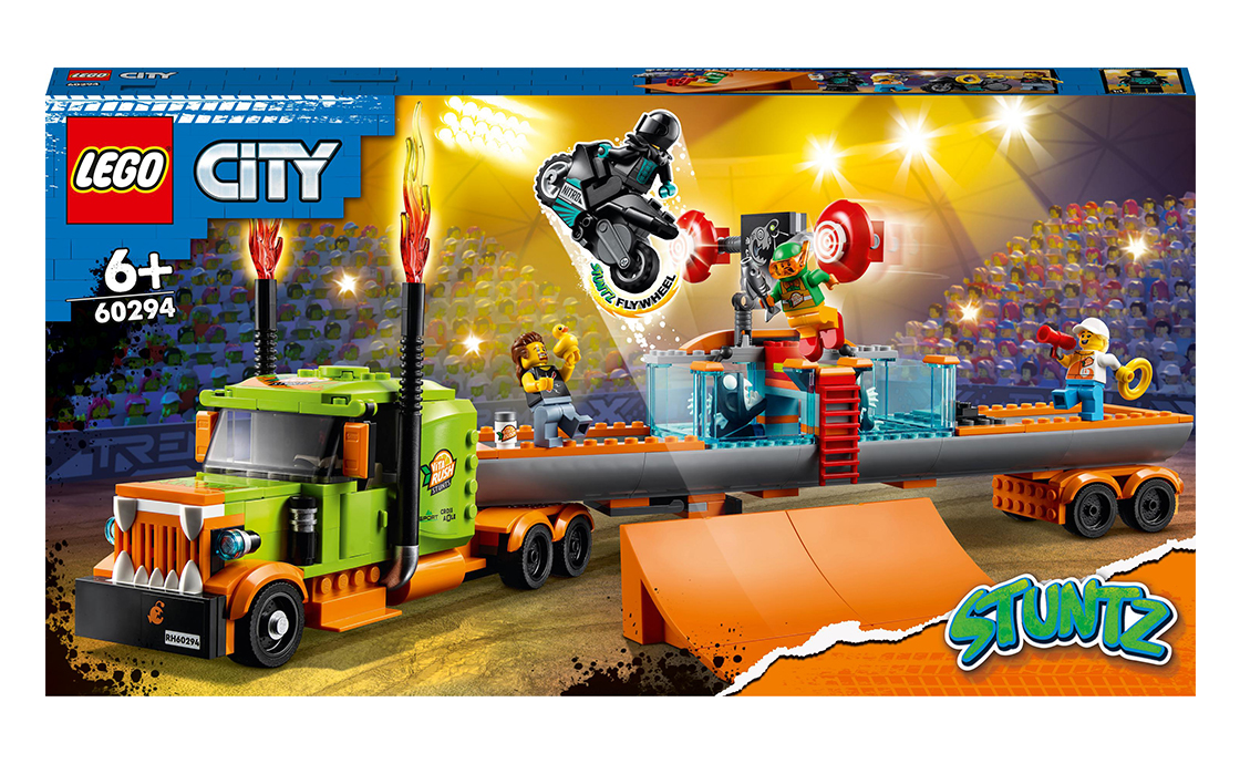 

Конструктор LEGO Stunt Каскадерська вантажівка 420 деталей (60294)