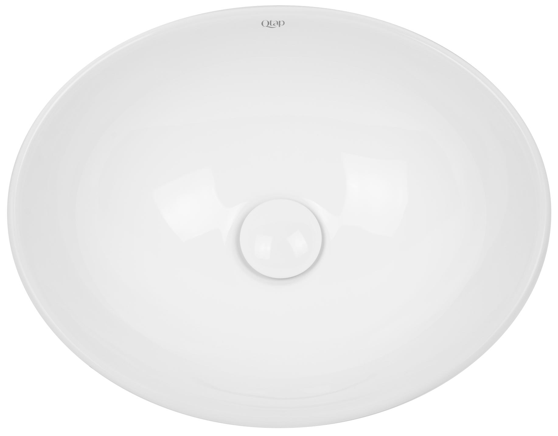 

Раковина-чаша Qtap Dove White QT06113078W с донным клапаном