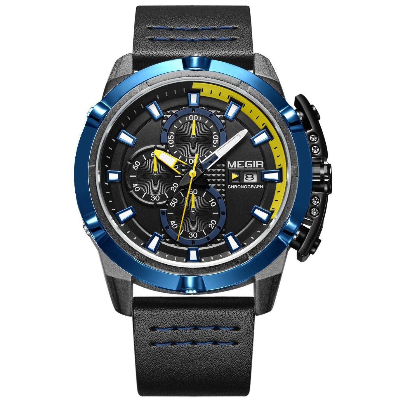 

Часы Megir Blue Black MG2062 (ML2062G-BK-1N2)