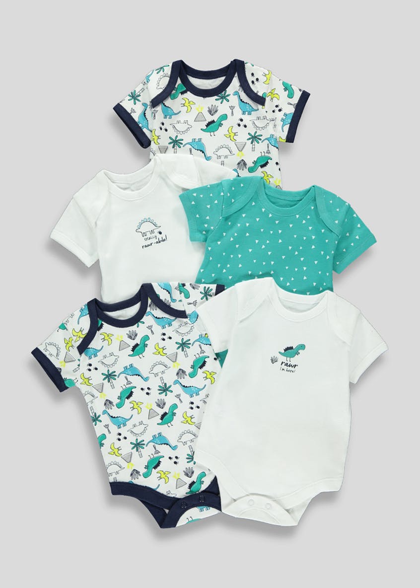 

Боди (5 штук) Matalan Р90009 62-68 см Цветной (P-6910806230177)