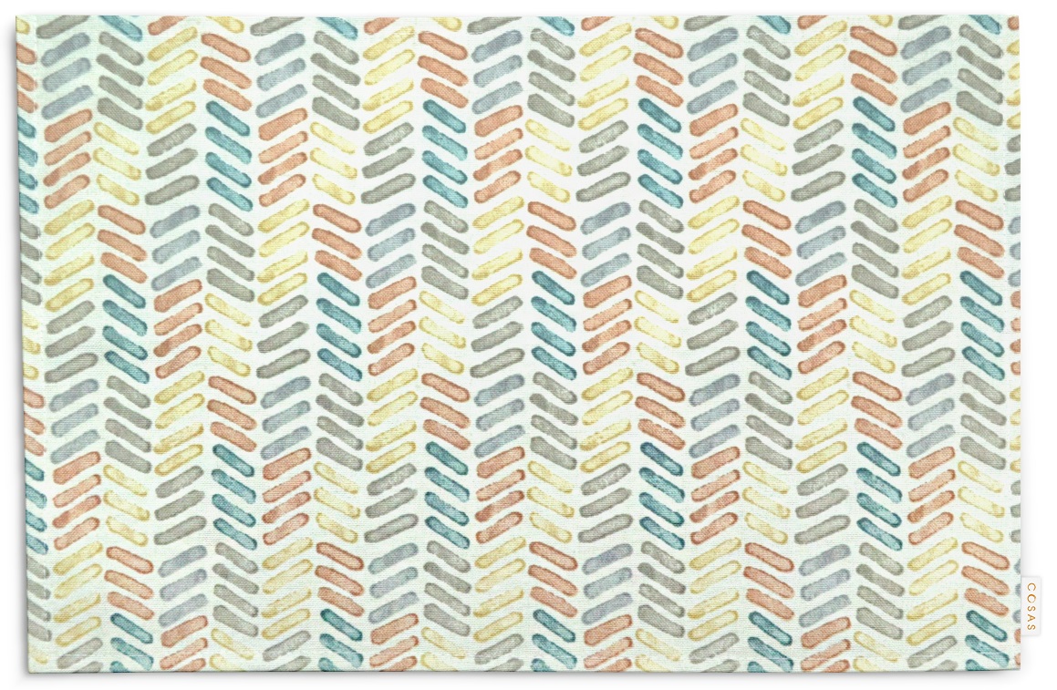 

Салфетки Cosas Mat Tracks Color 30x42 см 4 шт