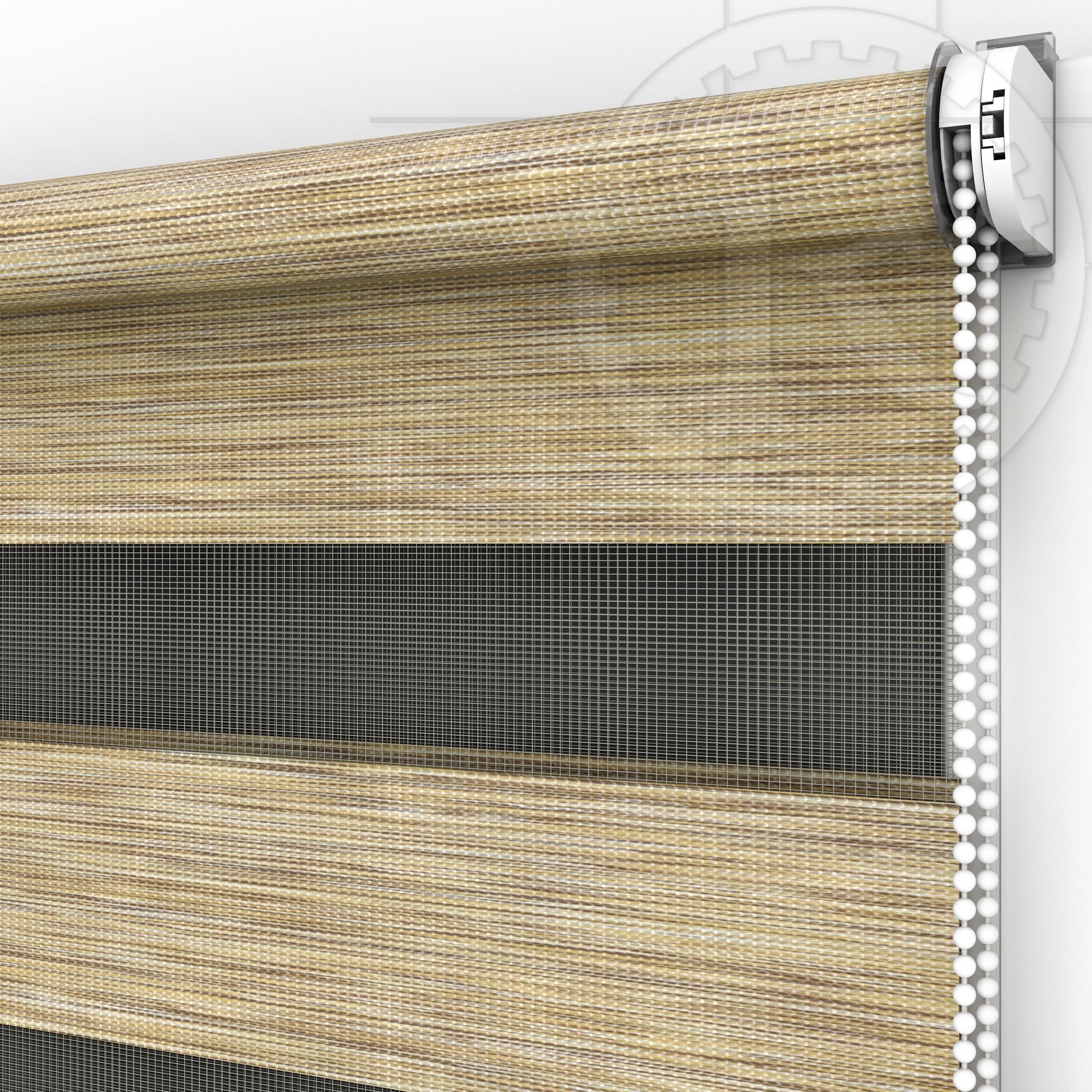 

Жалюзи День-Ночь Bahama 2704 Vintage Oak 80 x 200 см