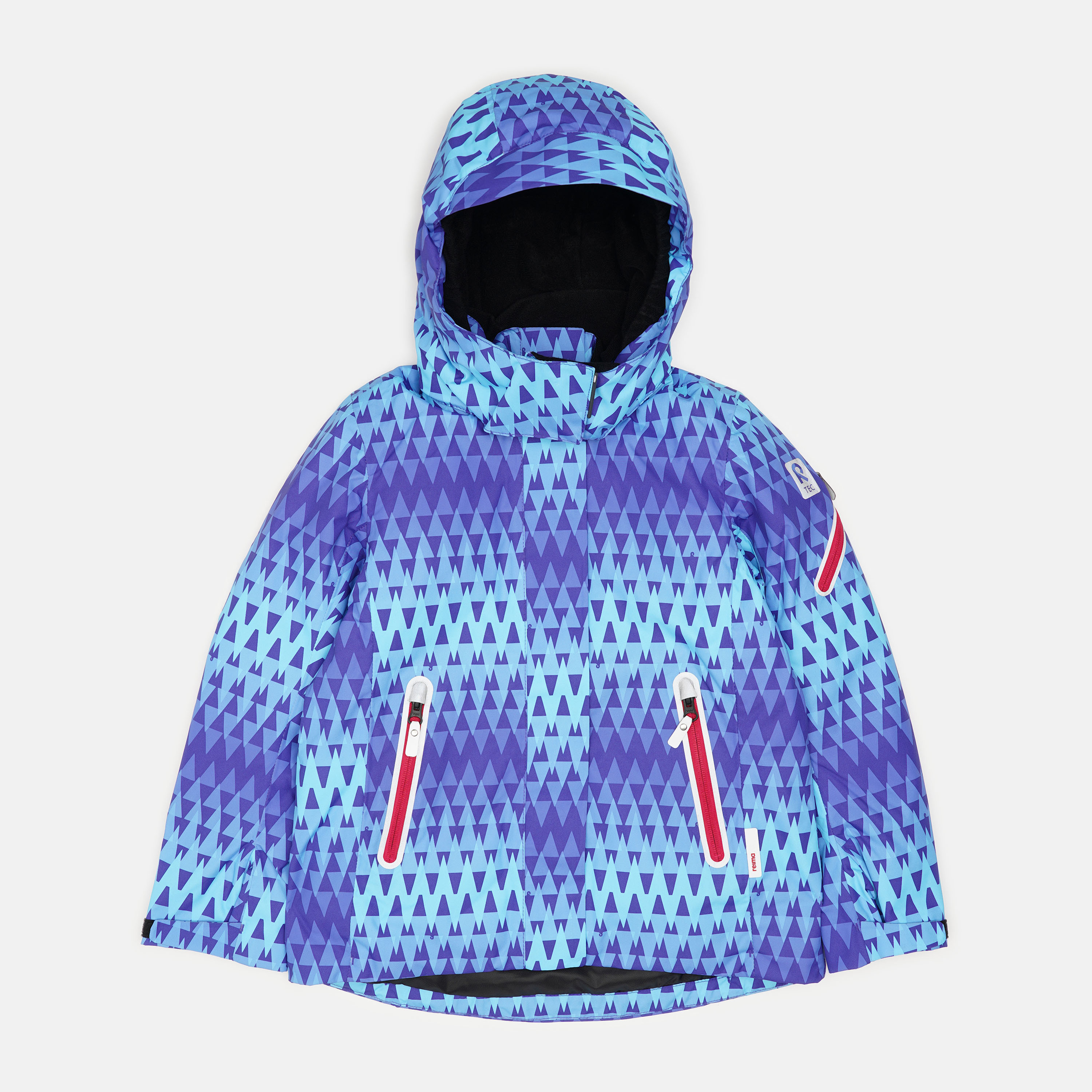 Акція на Дитяча зимова термо лижна куртка для дівчинки Reima Roxana 521614B-5814 116 см від Rozetka