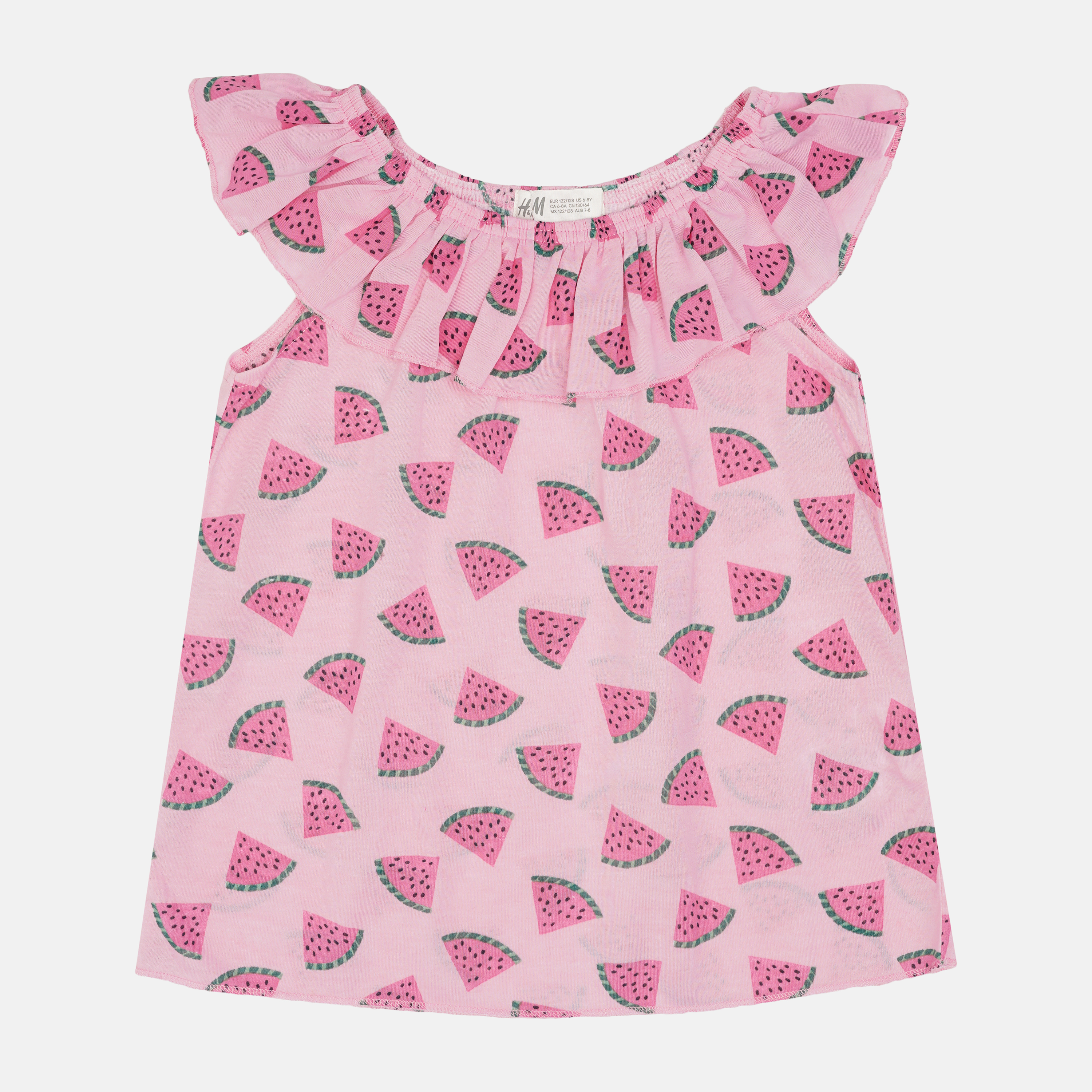 

Блузка H&M 5837867 110-116 см Светло-розовая
