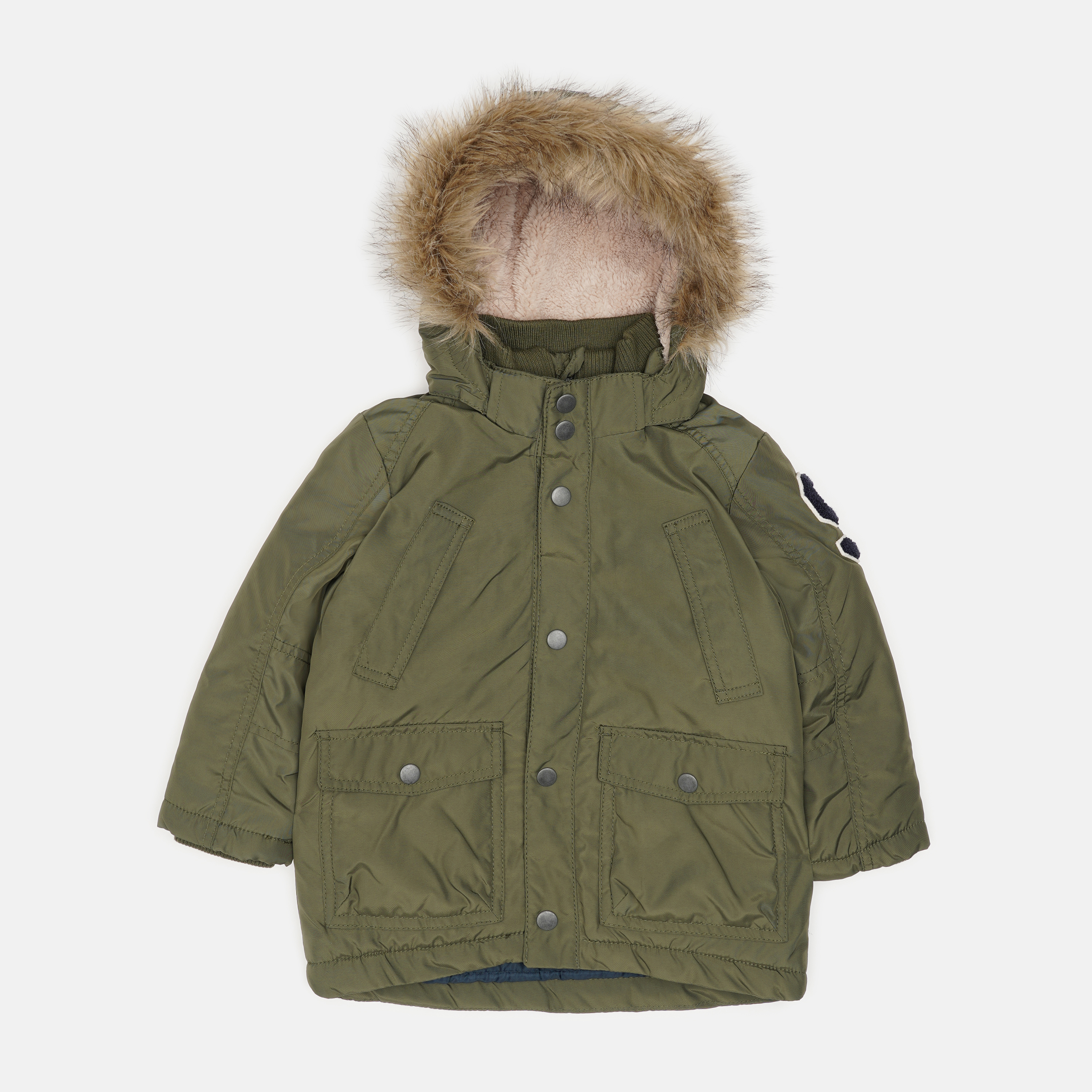 

Демисезонная парка H&M 0625117 98 см Хаки