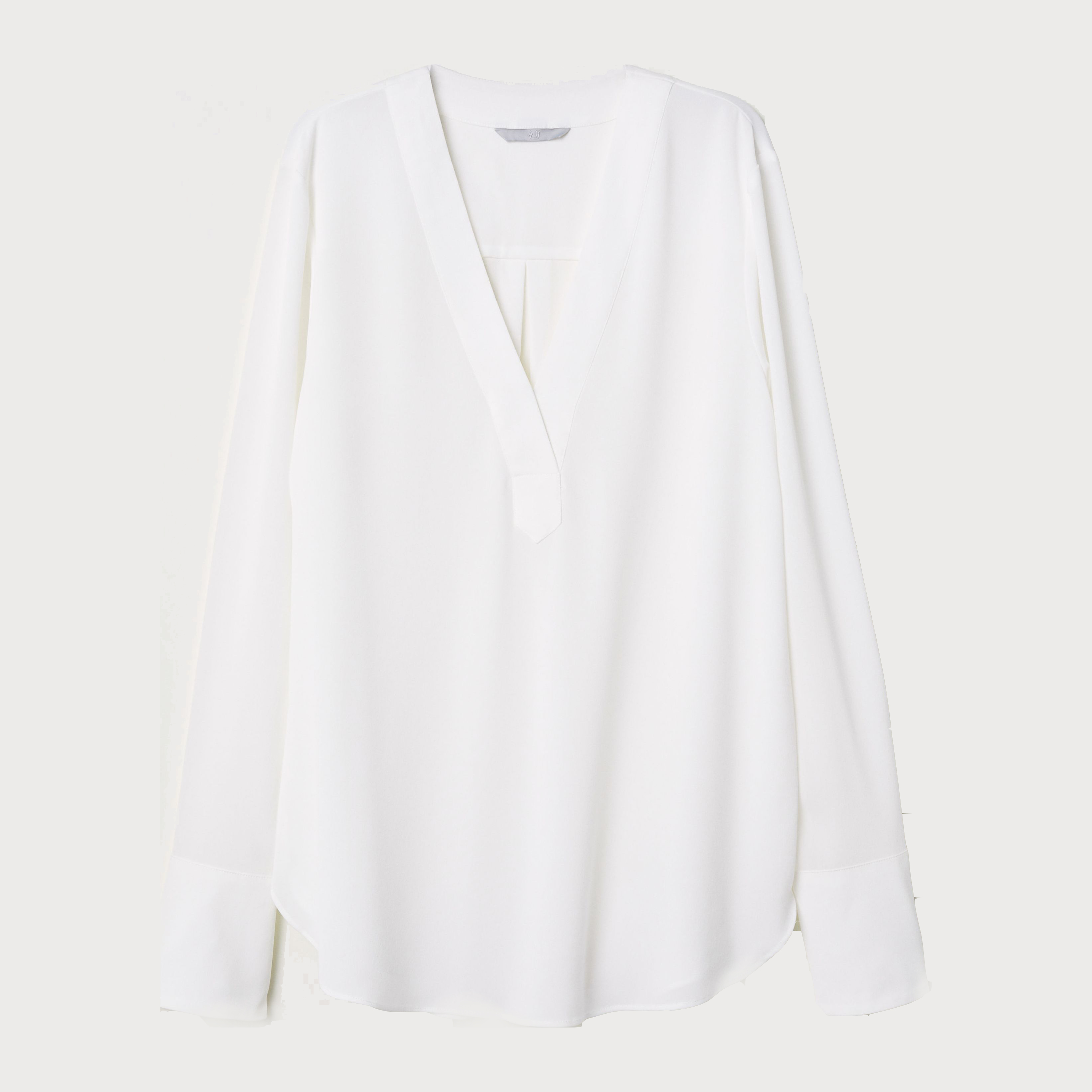 

Блузка H&M XAZ130505HTKT  Белая, Блузка H&M XAZ130505HTKT 36 Белая