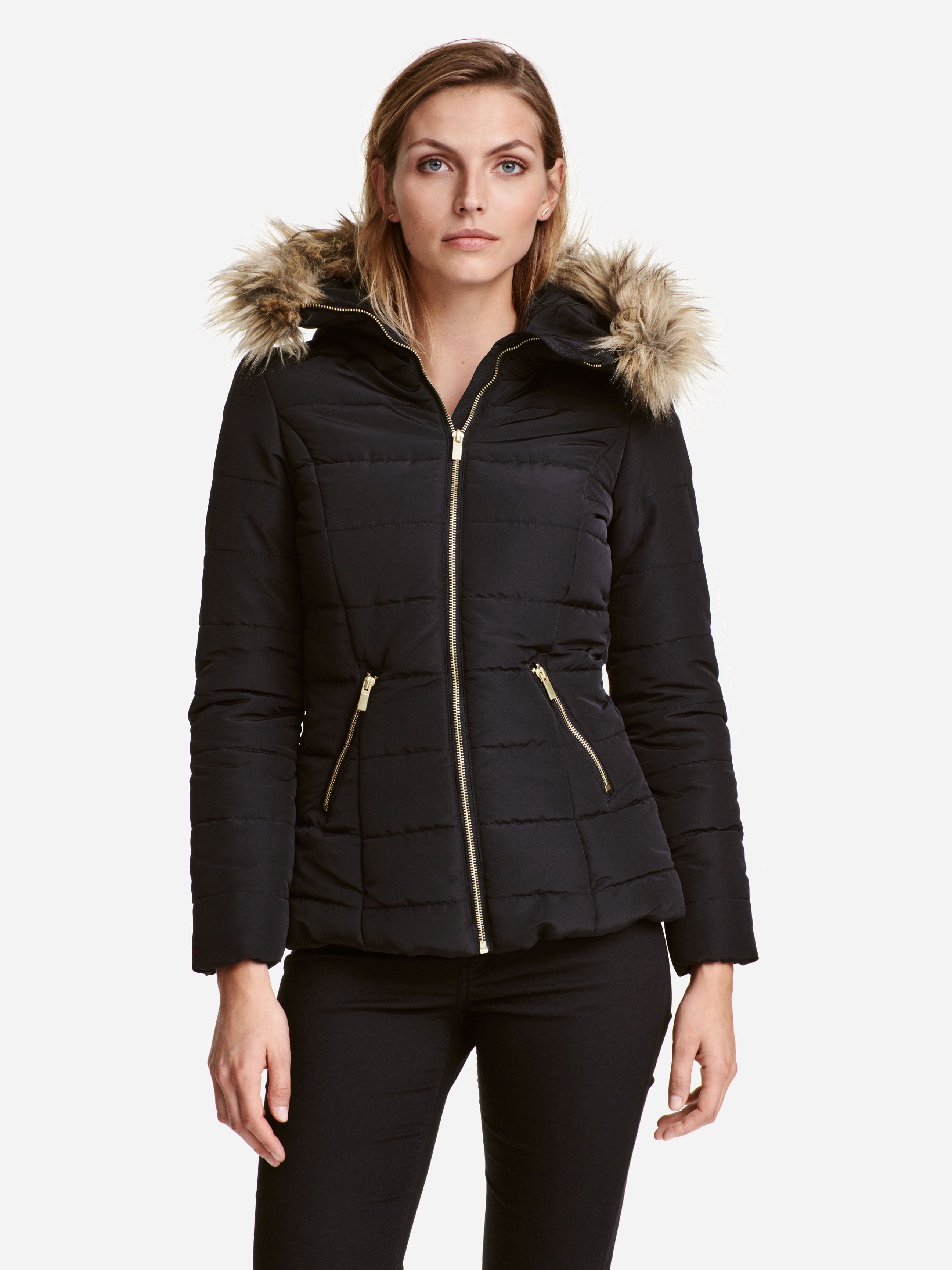 

Парка H&M XAZ155824UIPZ  Черная, Парка H&M XAZ155824UIPZ L Черная