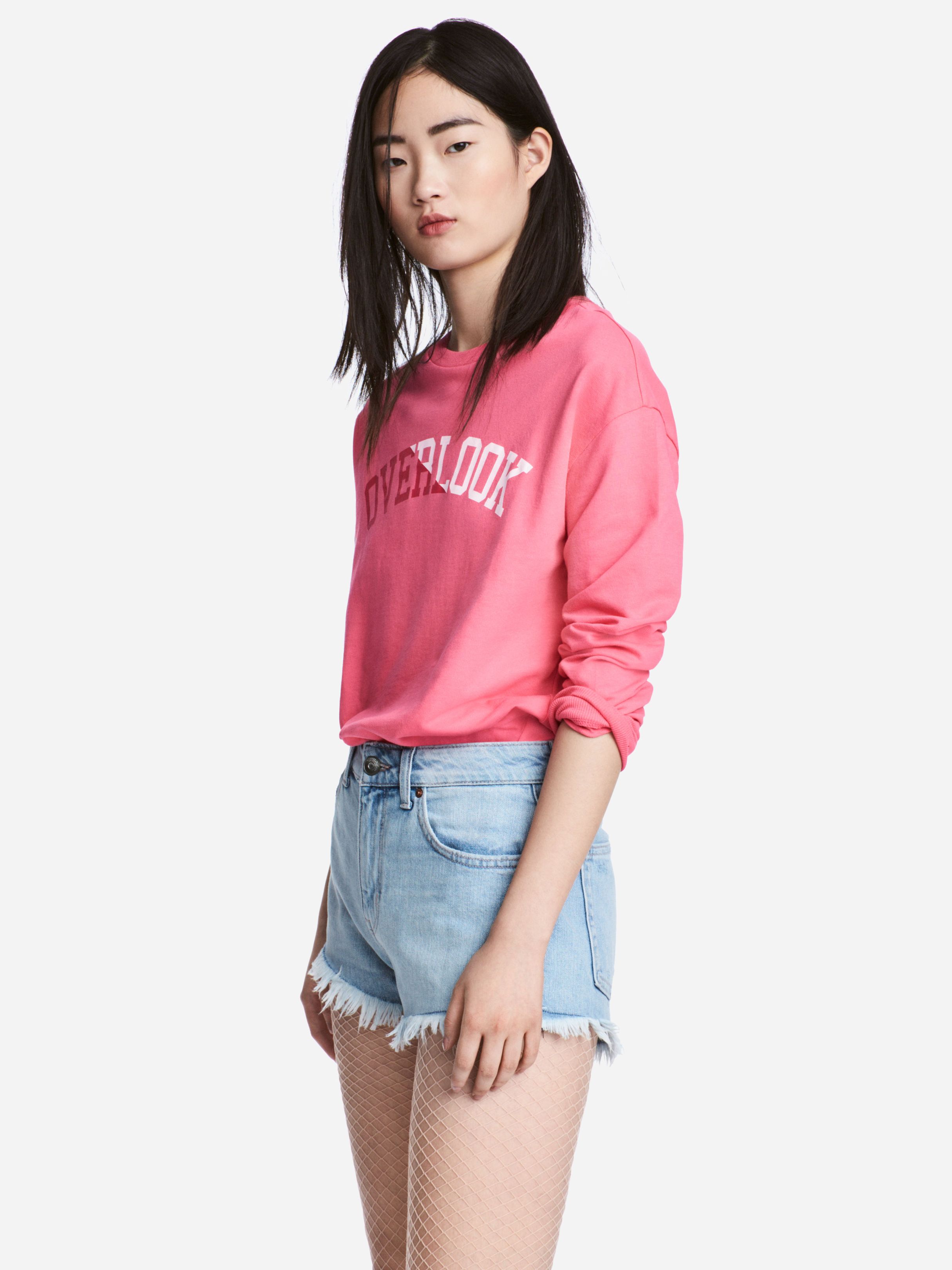 

Лонгслив H&M XAZ097833TQLM L Розовый