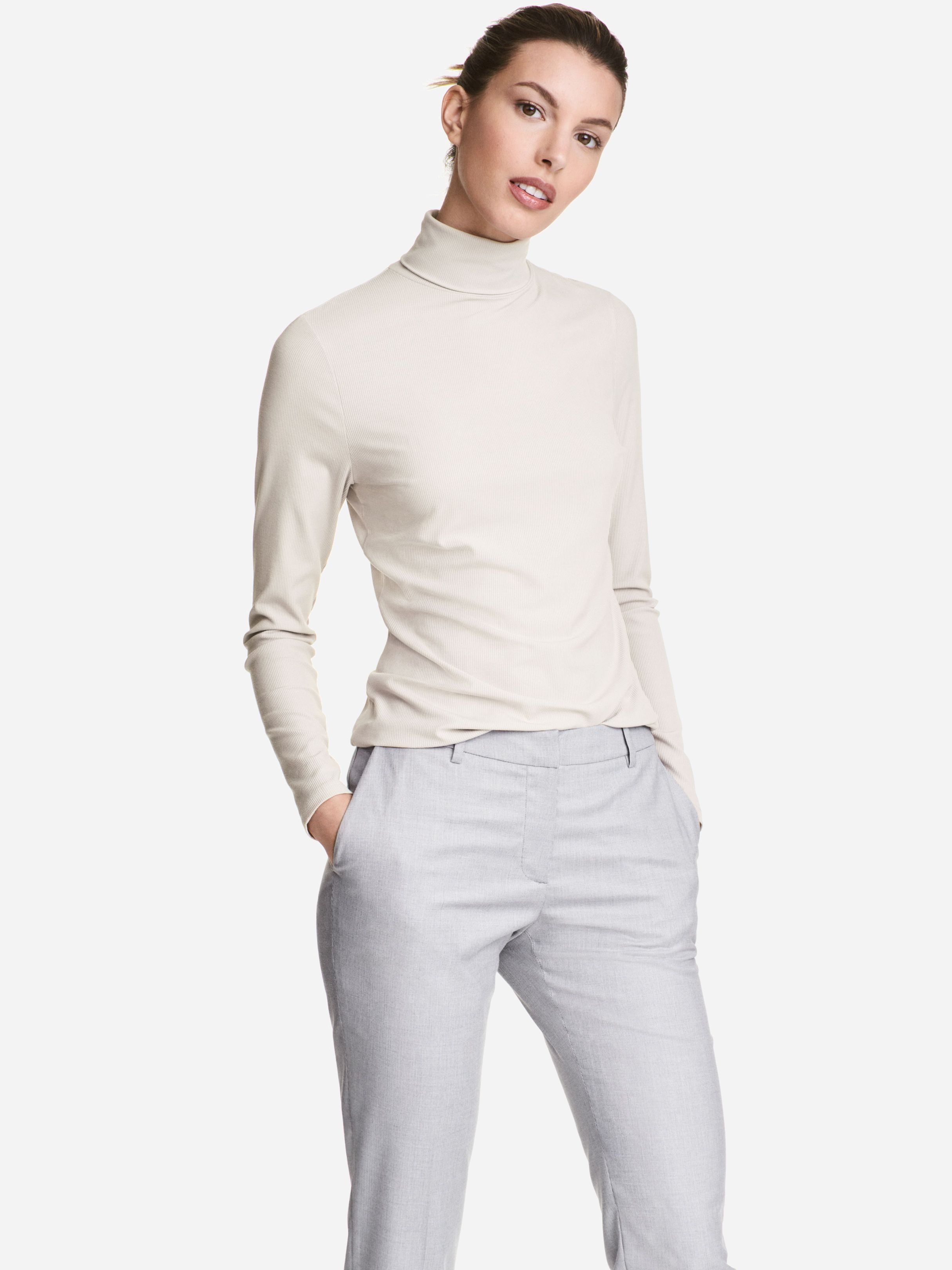 

Водолазка H&M XAZ074682VGJX  Молочная, Водолазка H&M XAZ074682VGJX L Молочная