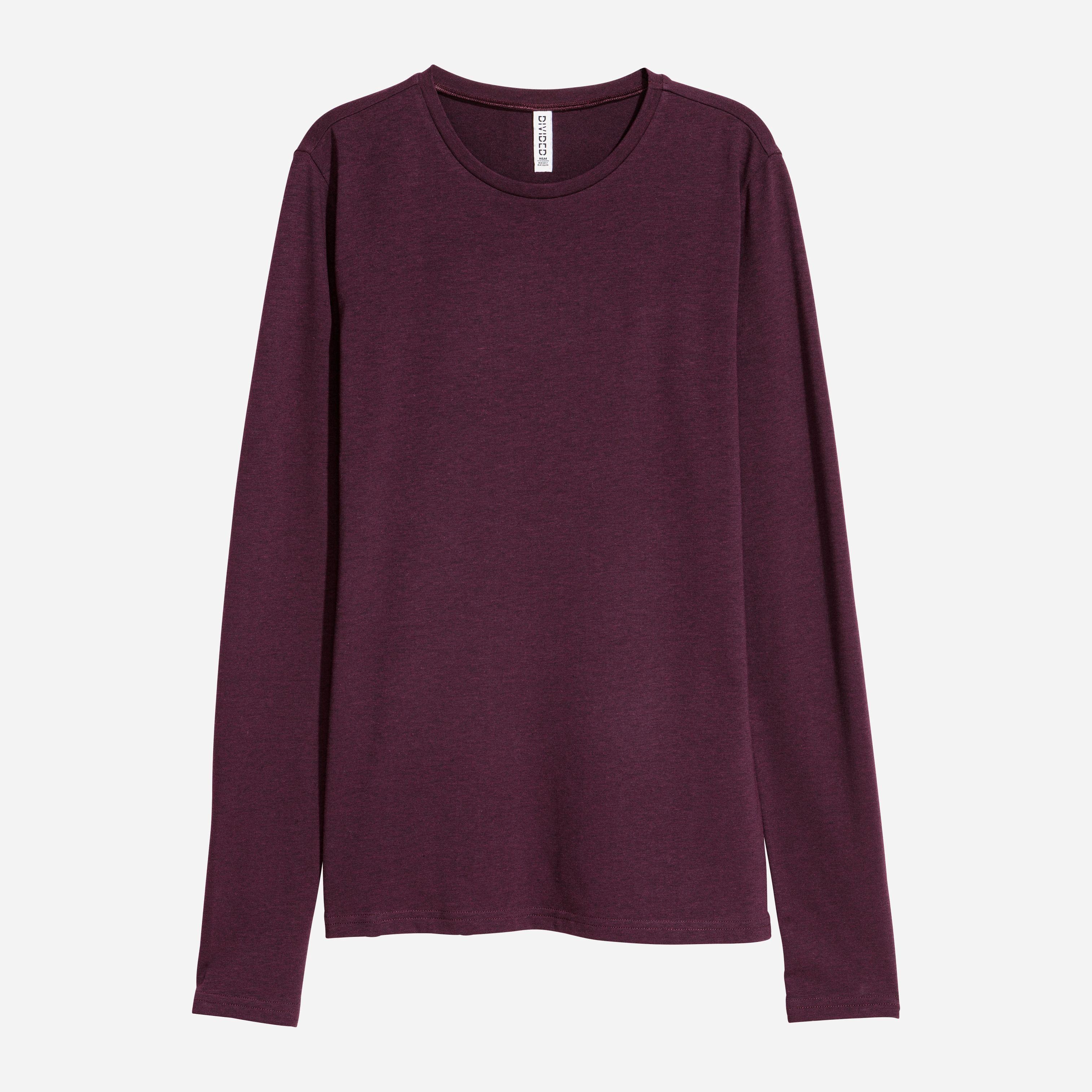 

Лонгслив H&M XAZ078323UCOY  Бордовый, Лонгслив H&M XAZ078323UCOY S Бордовый