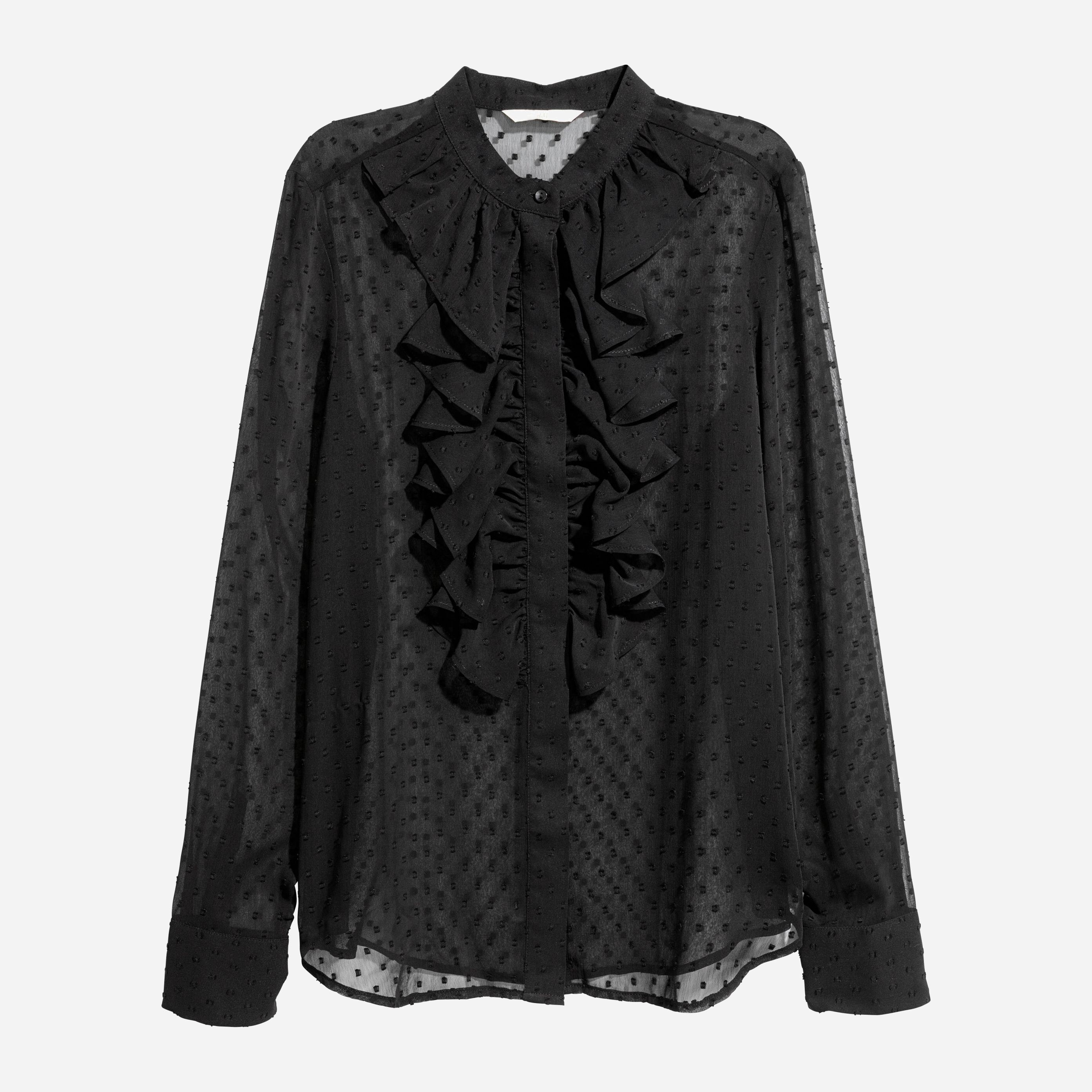 

Блузка H&M XAZ160275TTUB  Черная, Блузка H&M XAZ160275TTUB 34 Черная