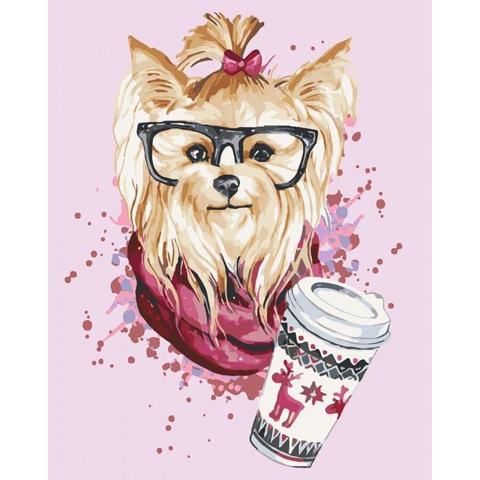 

Картина рисование по номерам Идейка Может кофе КНО4121 без коробки 40х50см набор для росписи по цифрам