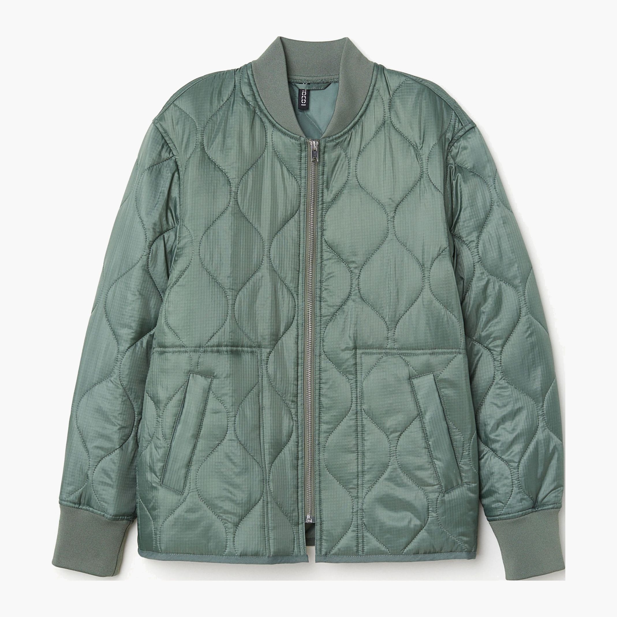 

Куртка H&M XAZ137685LFZT 34 Бледно-зеленая