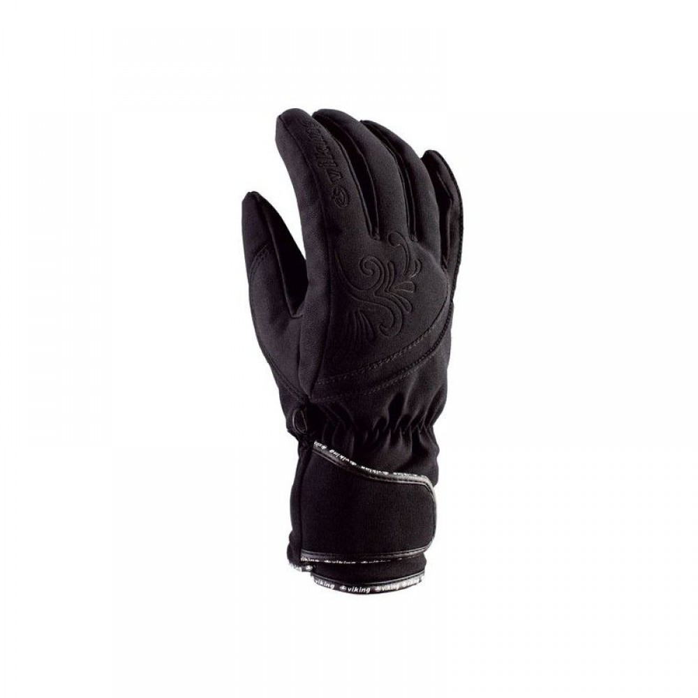 

Рукавицы горнолыжные женские Viking Sonja 6 Black перчатки черный размер XS