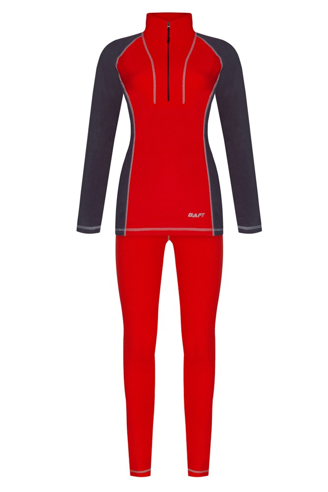 

Термобелье женское BAFT Z-LINE WOMEN red красный с серым размер, Термобелье женское BAFT Z-LINE WOMEN red красный с серым размер XS