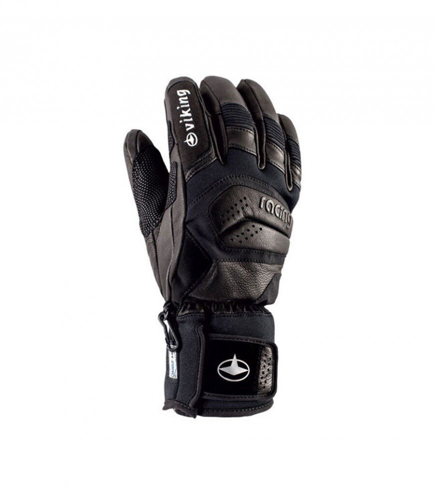 

Рукавицы горнолыжные мужские Viking Racetronic 7 Black перчатки чёрные размер S