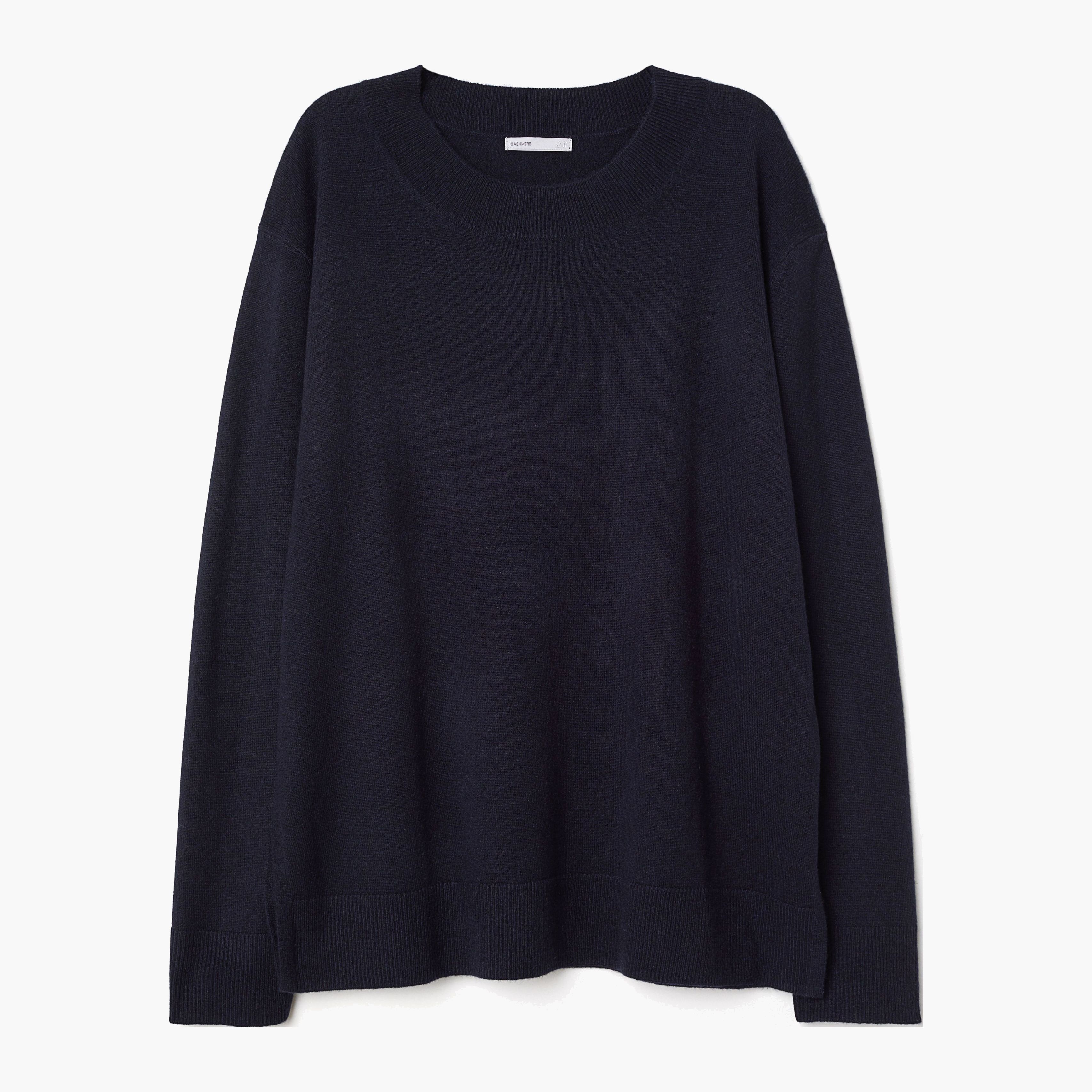 

Джемпер H&M XAZ142420SAOF S Темно-синий