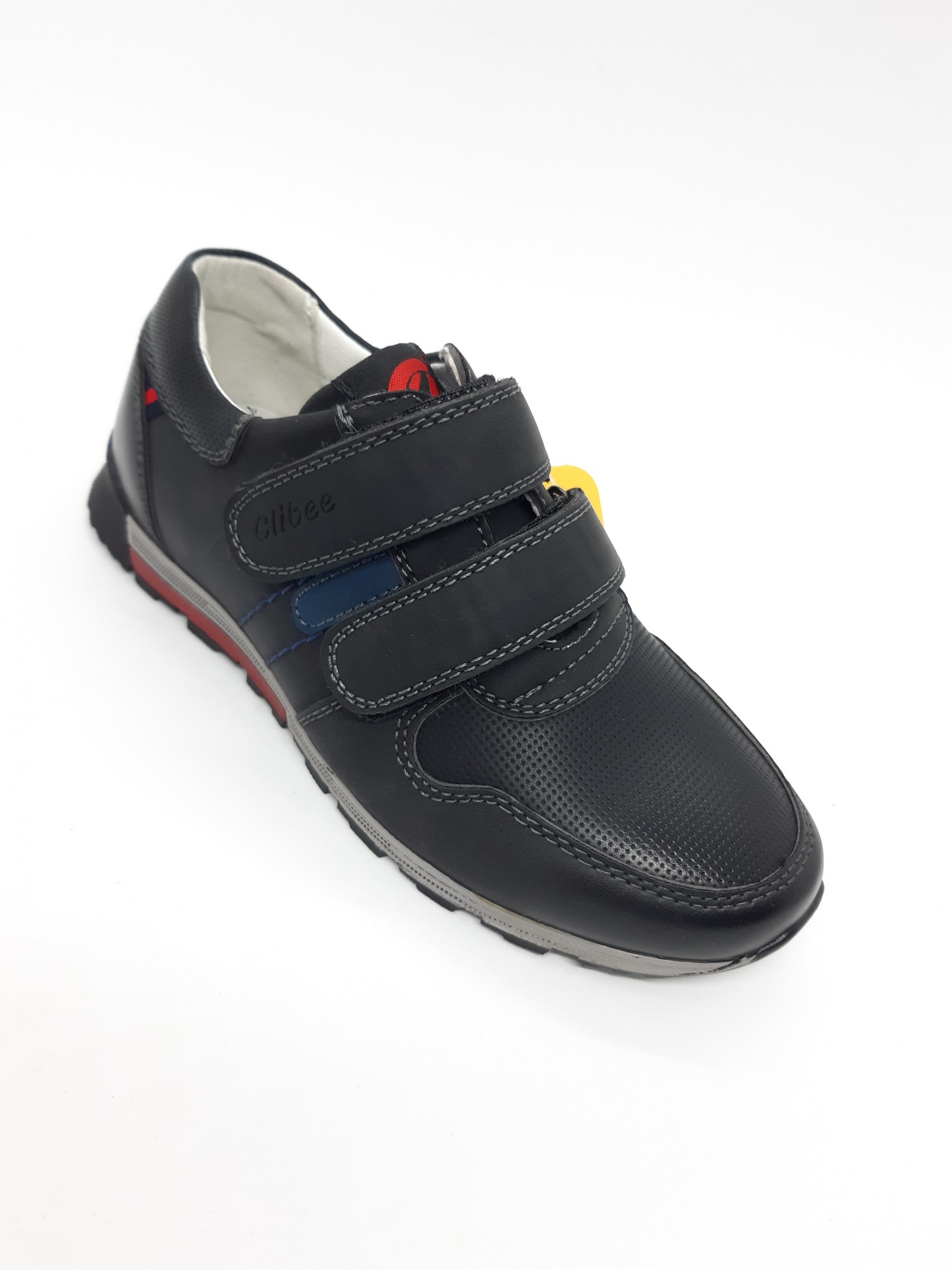 

Кроссовки на мальчика Clibee черные Km-0064 27 р 19 см