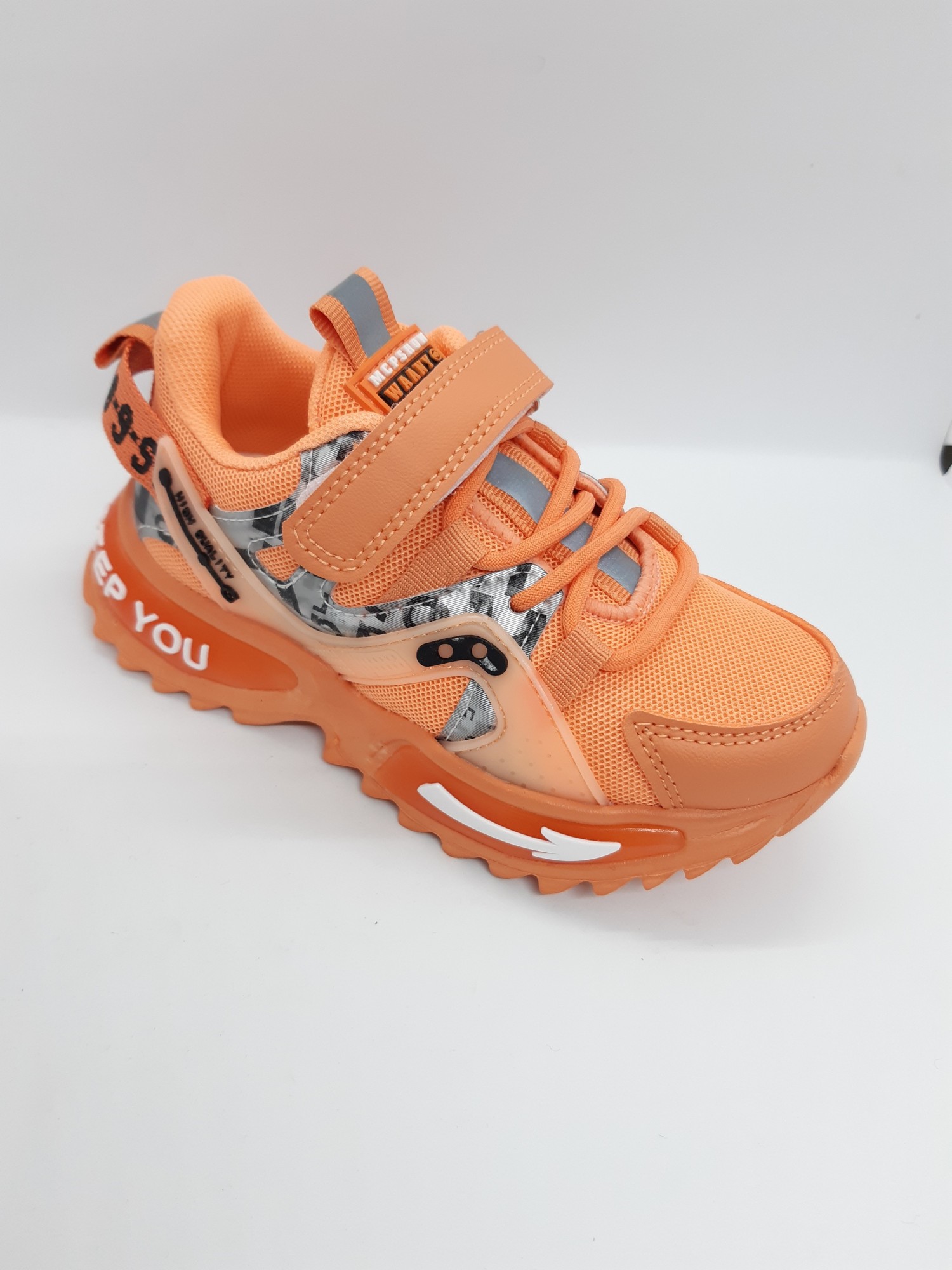

Кроссовки на девочку Jong Golf оранжевые легкие Kr-0023 26 р 16,5 см