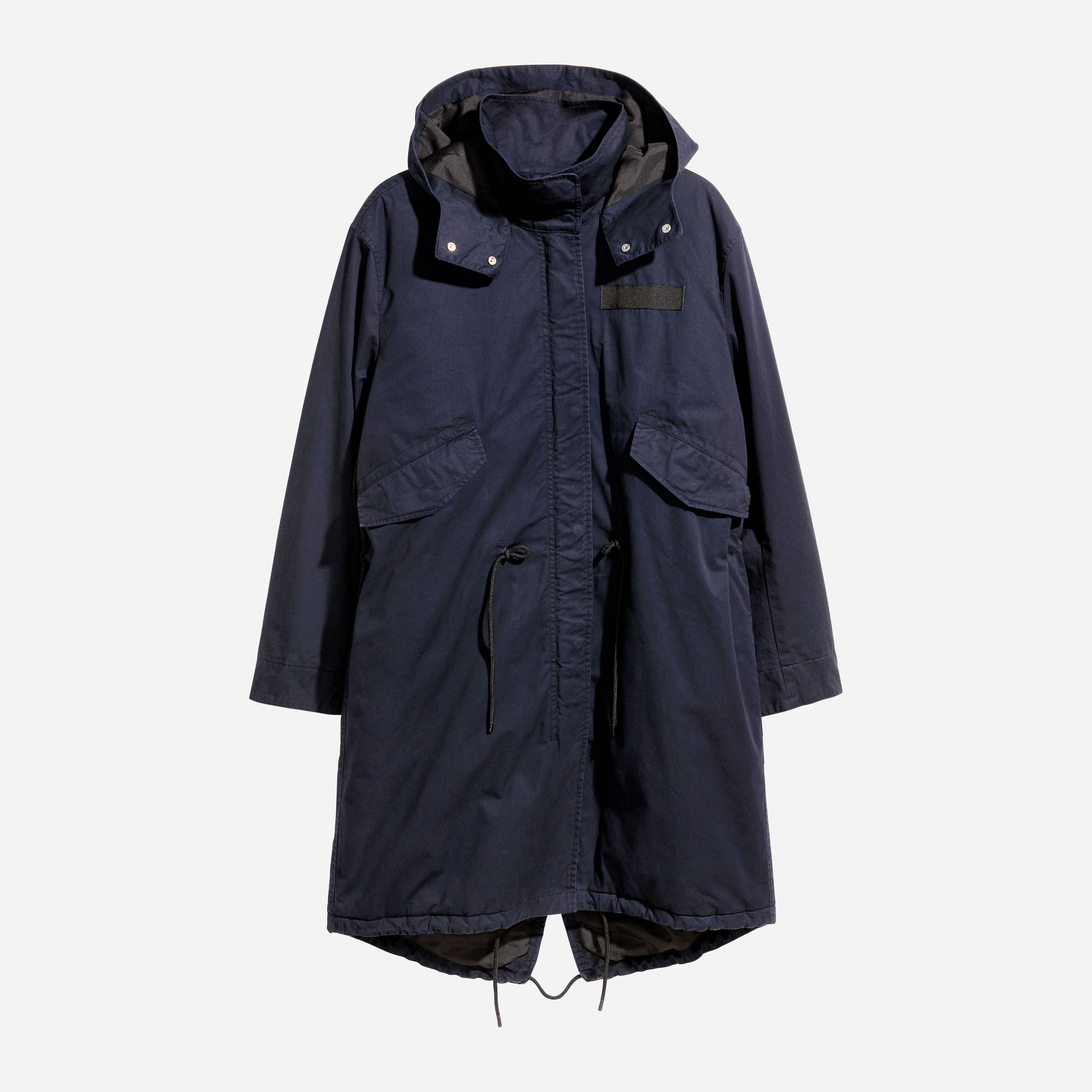 

Куртка H&M XAZ181079ENIL 54 Темно-синяя
