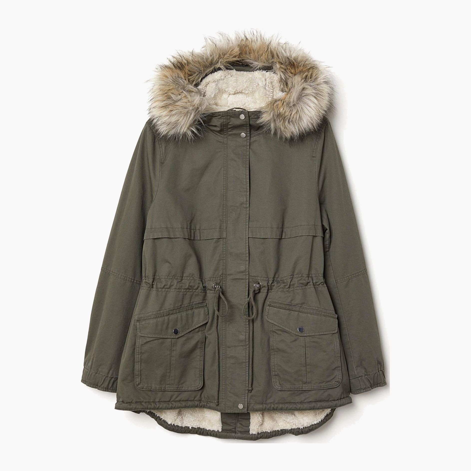 

Парка H&M XAZ157619EWPL 54 Темно-зеленая