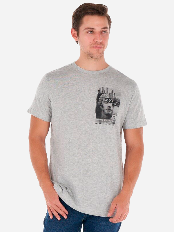 

Футболка Kenvelo 10105839-310  Light grey, Футболка Kenvelo 10105839-310 M Light grey