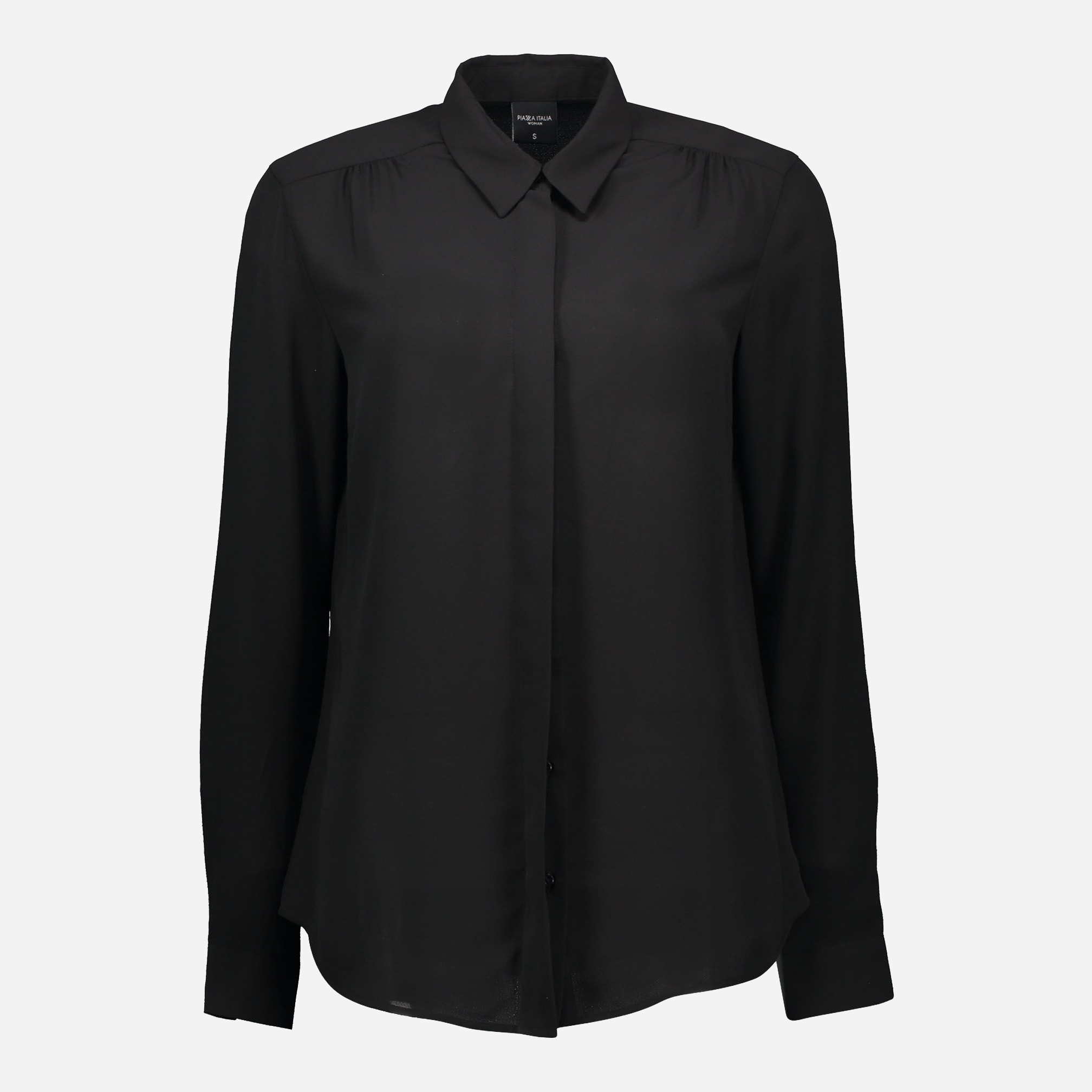 

Рубашка Piazza Italia 43257-3  Black, Рубашка Piazza Italia 43257-3 S Black