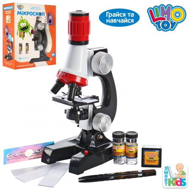 

Микроскоп игрушечный Limo Toy 21см (SK 0008)