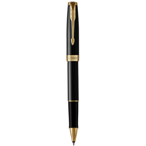 

Ручка роллер Parker SONNET 17 Black Lacquer GT RB 86 025