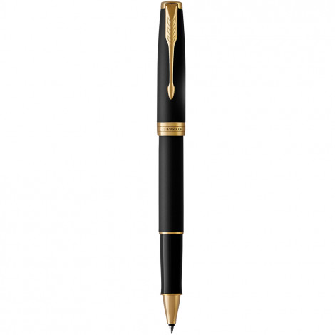 

Ручка роллер Parker SONNET 17 Matte Black Lacquer GT RB 84 822