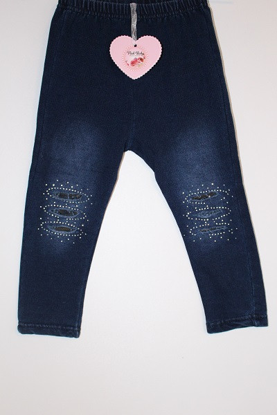 

Лосини для дівчинки Pink baby 7045 синій джинс 152