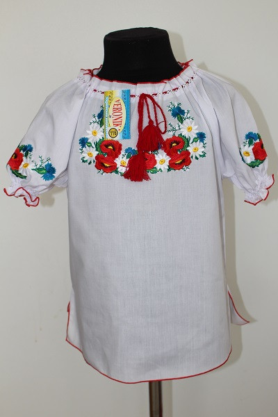 

Вишиванка для дівчинки Veronika Орися короткий рукав 110