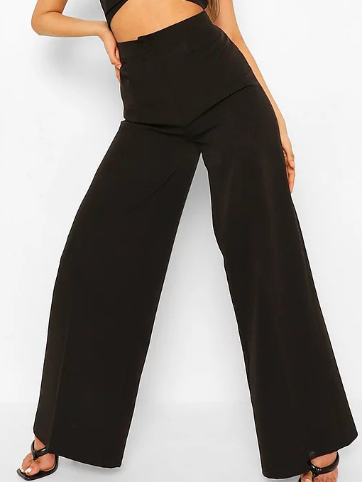 

Брюки Boohoo bh04400024 44 Черные