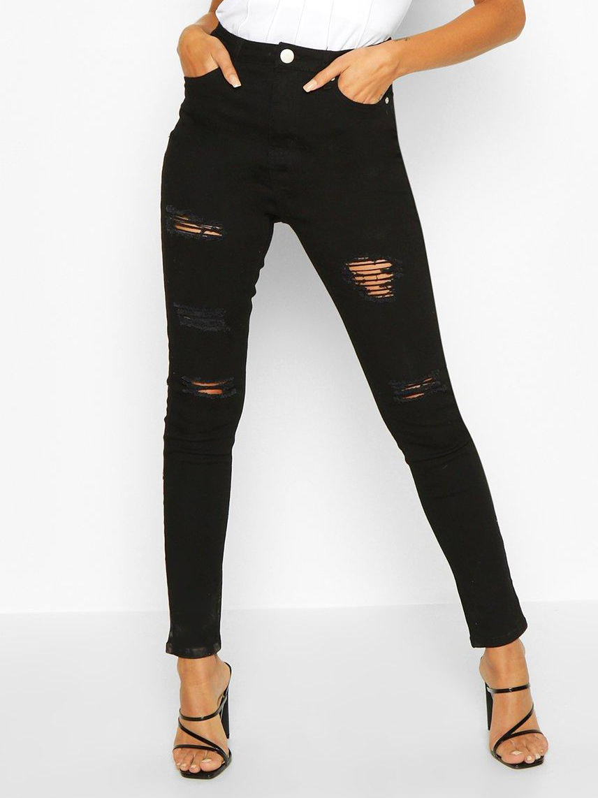 

Джинсы Boohoo bh04500063  Черные, Джинсы Boohoo bh04500063 38 Черные