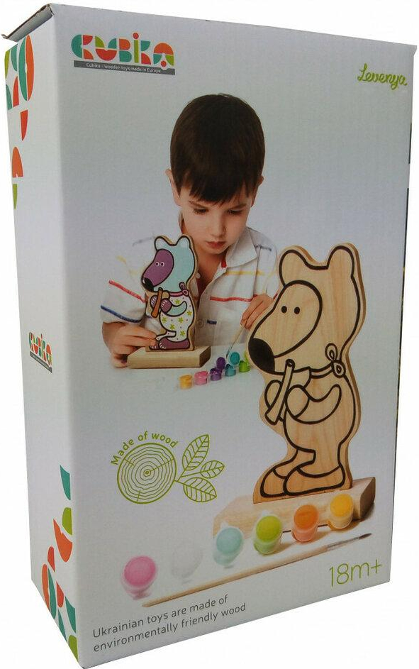 

Игра-Раскраска Cubika Мишка с красками (SKU_13852-mg)