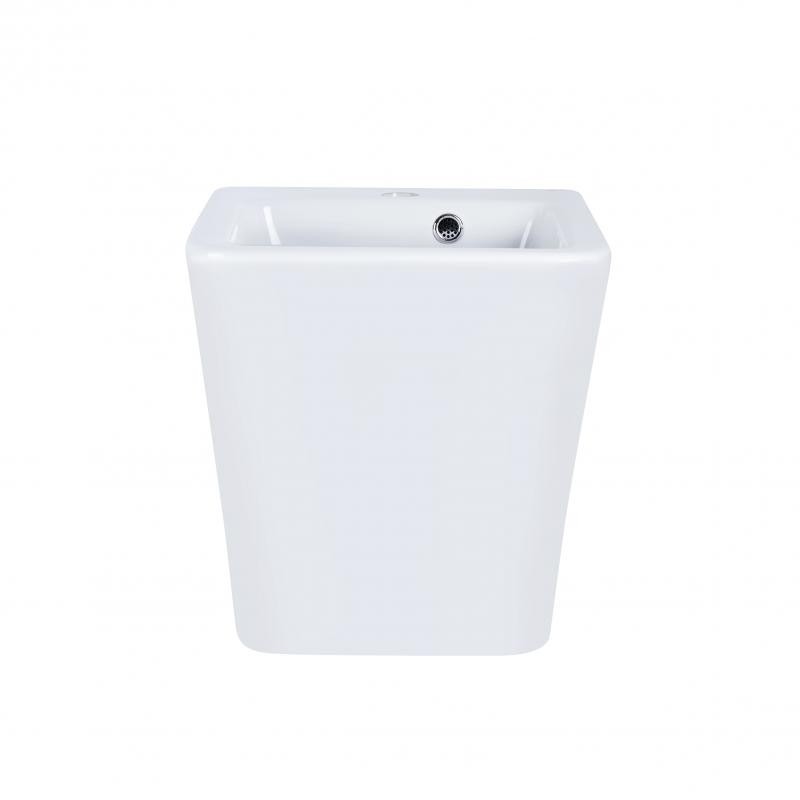 

Qtap Tern раковина подвесная моноблок с донным клапаном WHITE