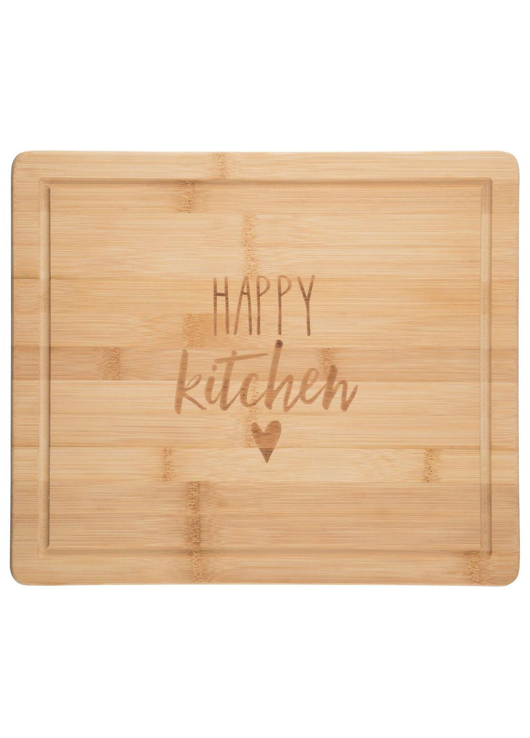 

Разделочная доска из бамбука "Happy Kitchen" Ernesto бежевый LI-470363