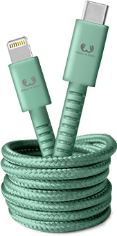 

Кабель синхронизации Fresh 'N Rebel Fabriq Cable USB Type-C to Lightning 1.5 м Misty Mint