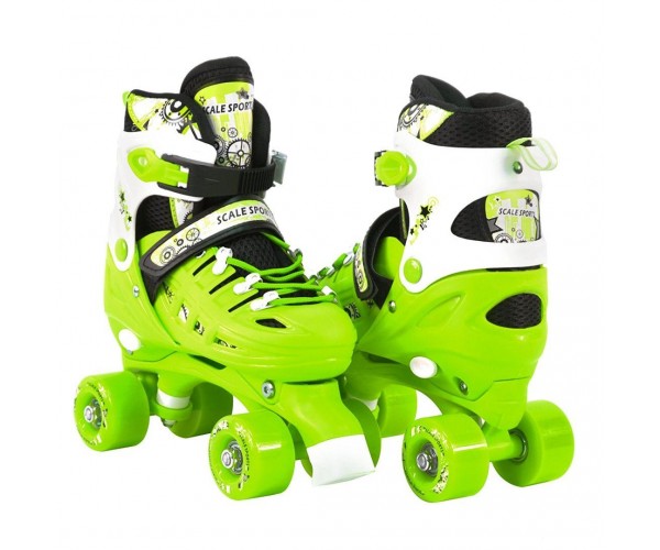 

Ролики-квады Scale Sports 34-38, Зеленые