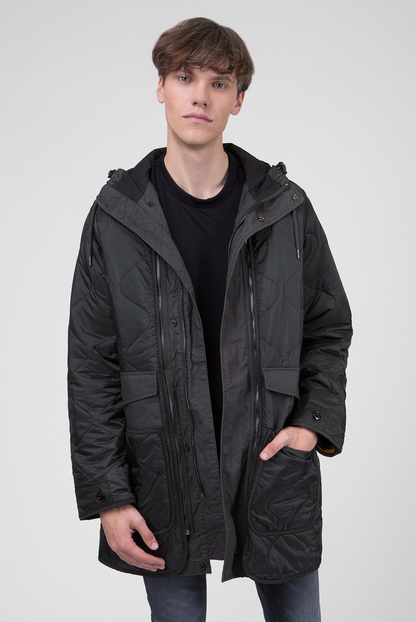 

Мужская темно-серая парка 3 в 1 Vodan Quilted G-Star RAW L D10300,9288