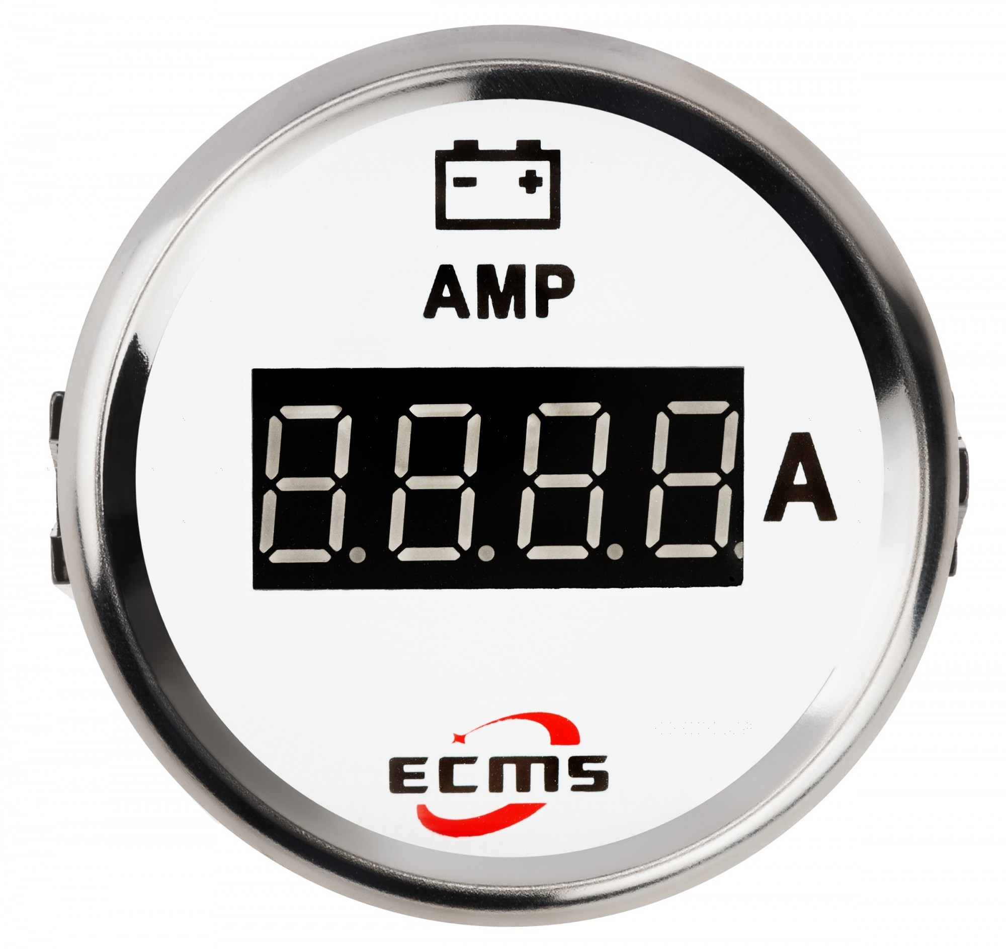 

Цифровой амперметр для лодки ECMS PEA-WS±150A белый (800-00166)