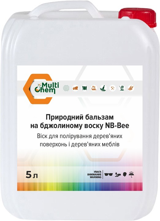 

Природный бальзам на пчелином воске NB-Bee 5 л