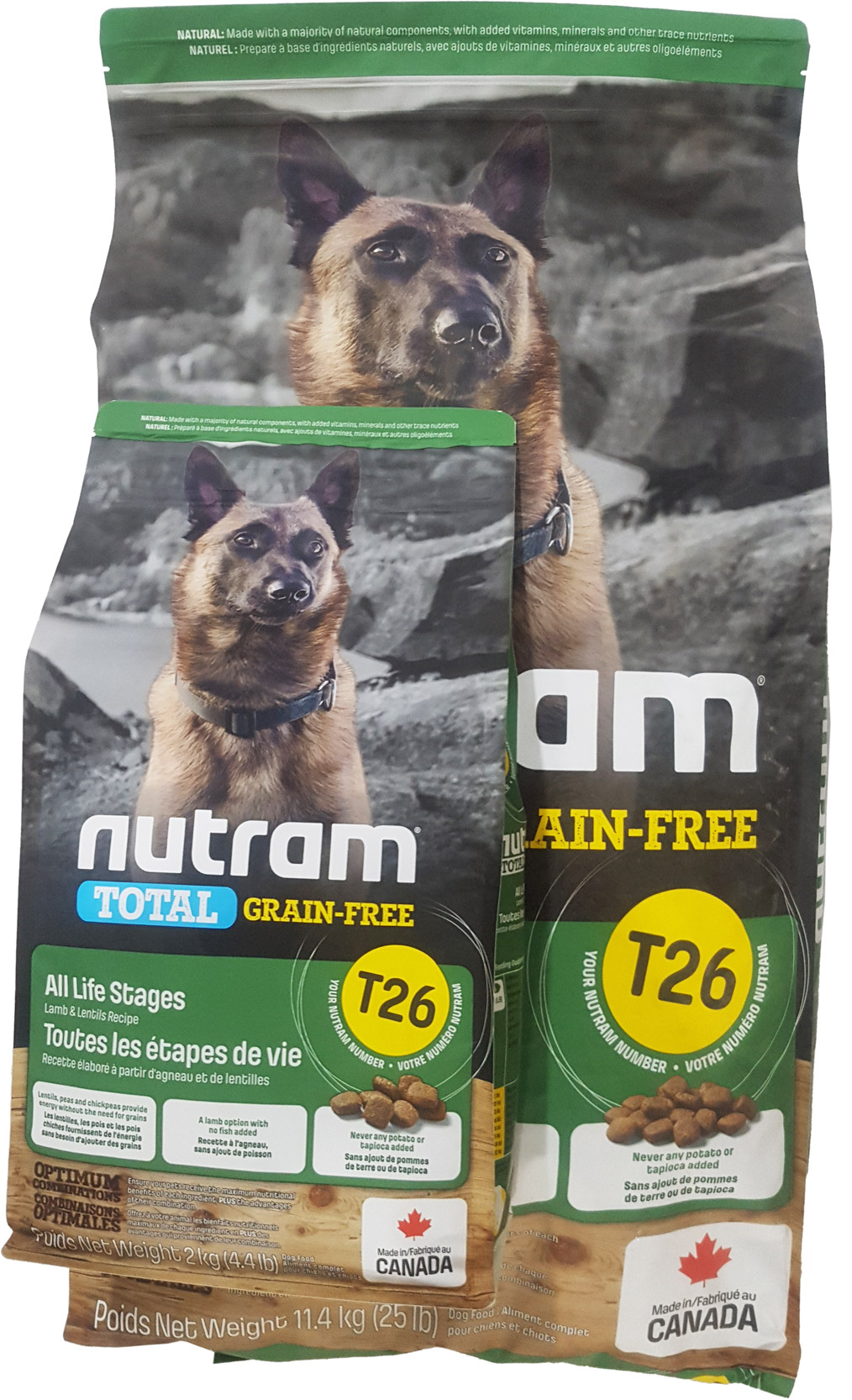 

Cухой корм Nutram T26 Turkey Lamb & Lentils для собак со вкусом ягненка и чечевицы 11.4 кг + 2 кг (2000981005085)