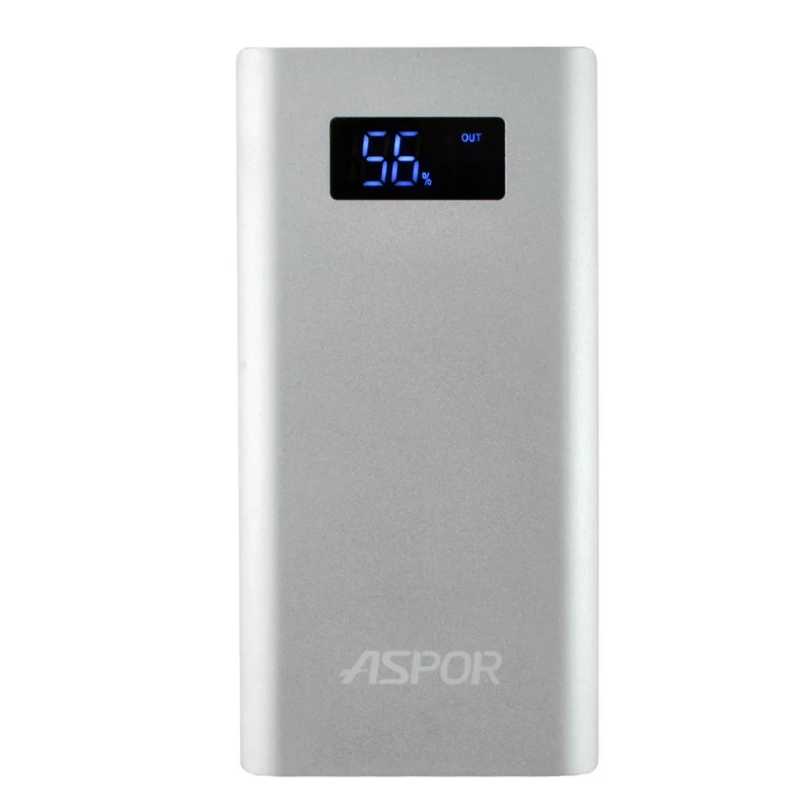 

УМБ Powerbank Aspor A387S 10000 mAh Серебряный