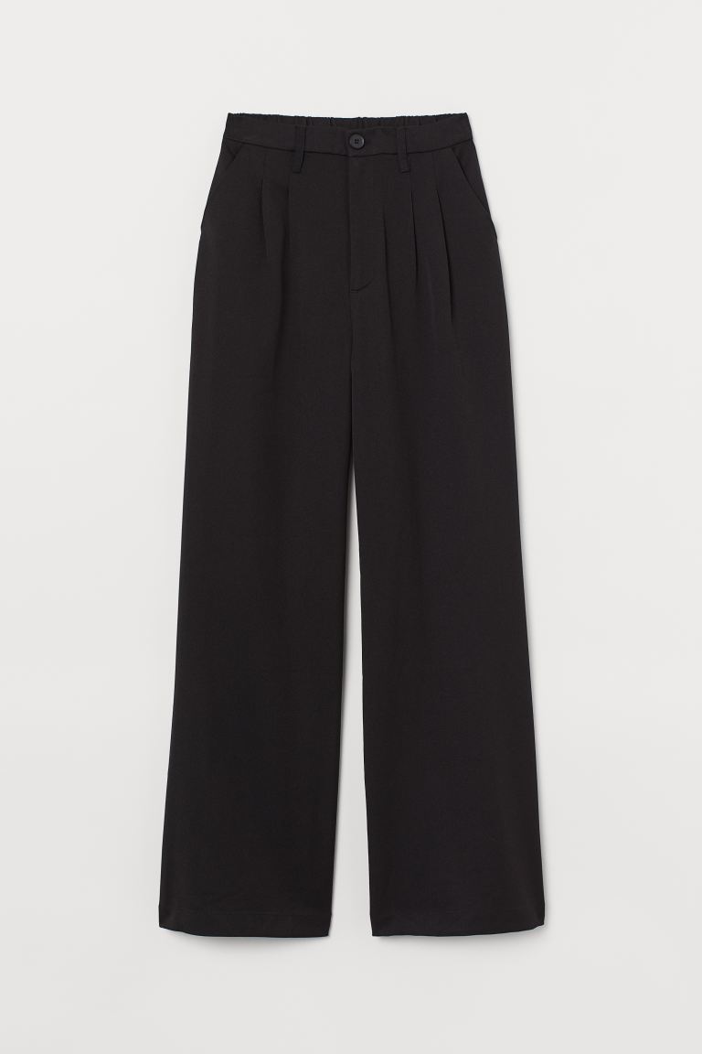

Строгие брюки H&M  Черный, Строгие брюки H&M 40 Черный