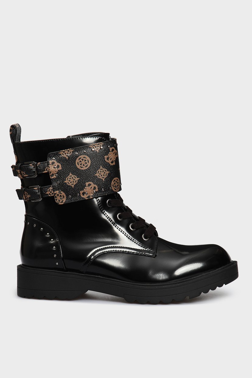 

Женские черные ботинки Guess 35 FL7WANFAL10