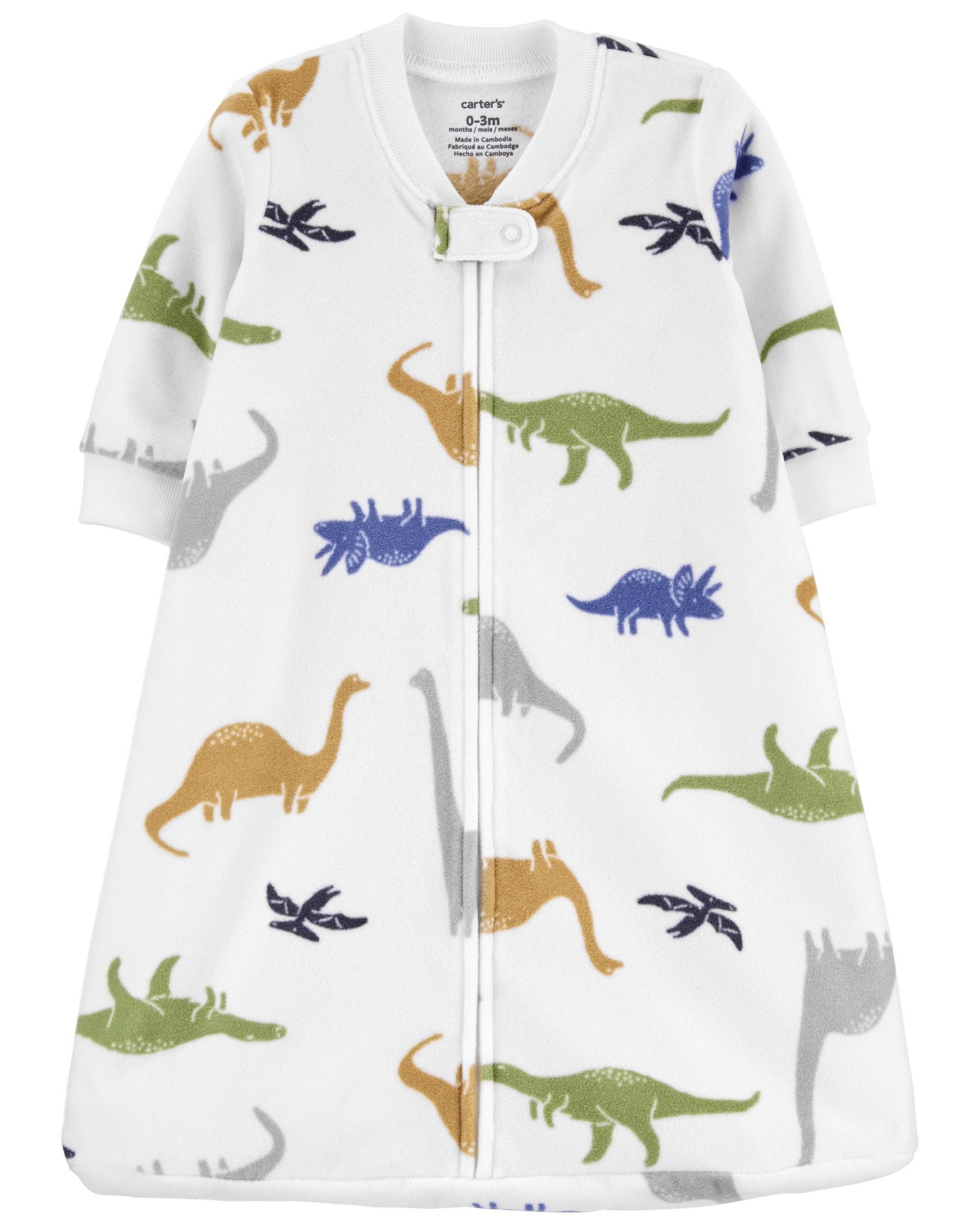

Спальник для малышей флисовый Carters (078110) 3-6мес.