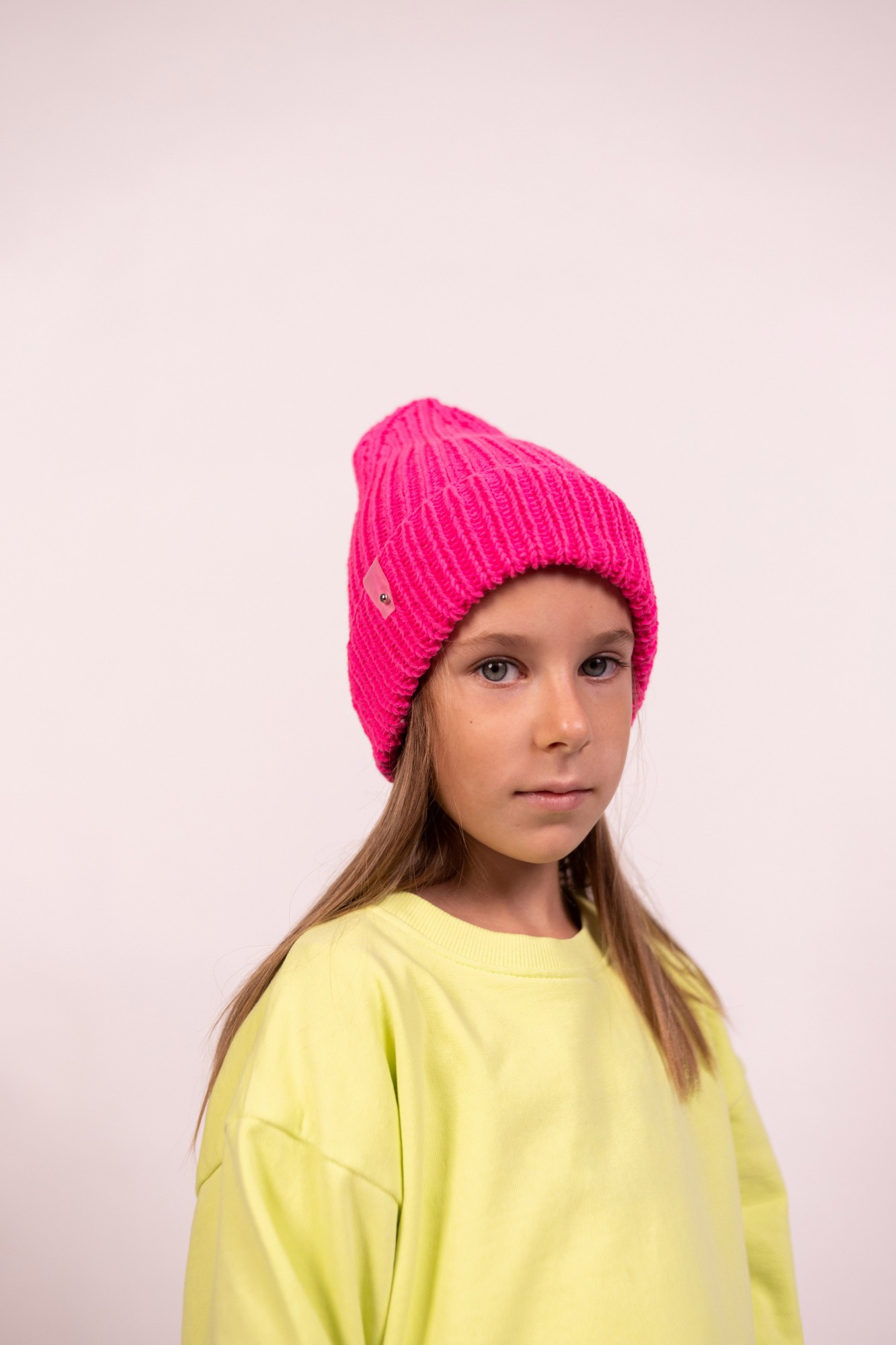

Шапка детская Hats_with_love 50 Малиновая