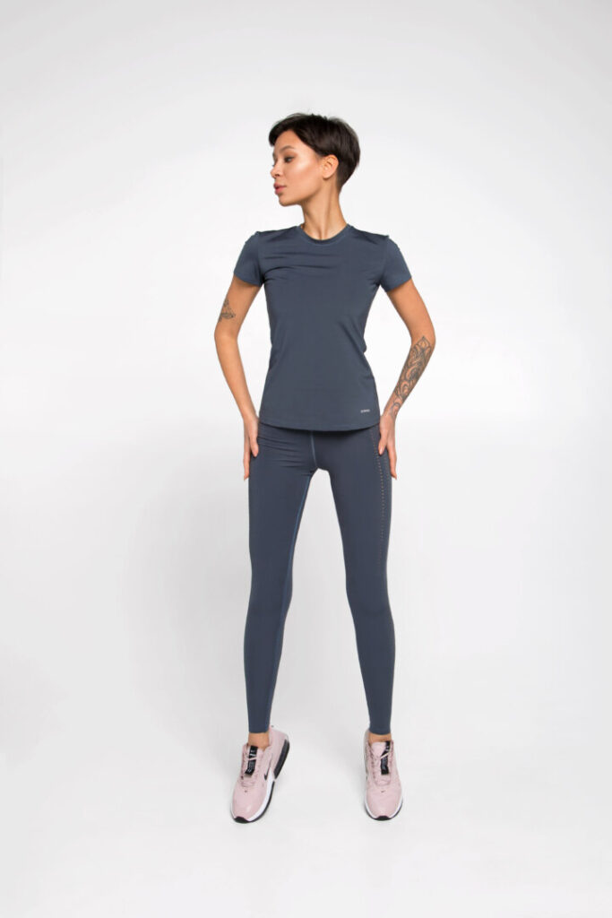 

Женский спортивный комплект (Леггинсы и Футболка) Designed for Fitness Pixel Anthracite, Женский спортивный комплект (Леггинсы и Футболка) Designed for Fitness Pixel Anthracite XS